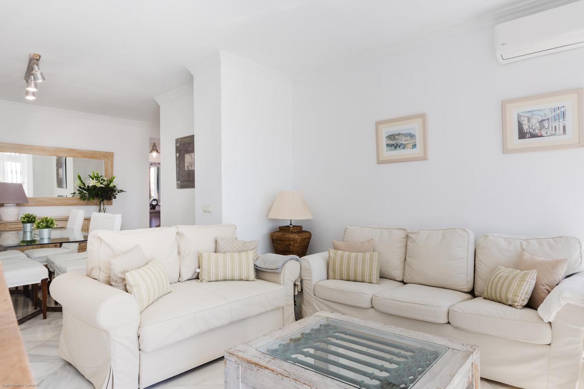 Apartamento Con Vistas Al Mar Malaga Bagian luar foto