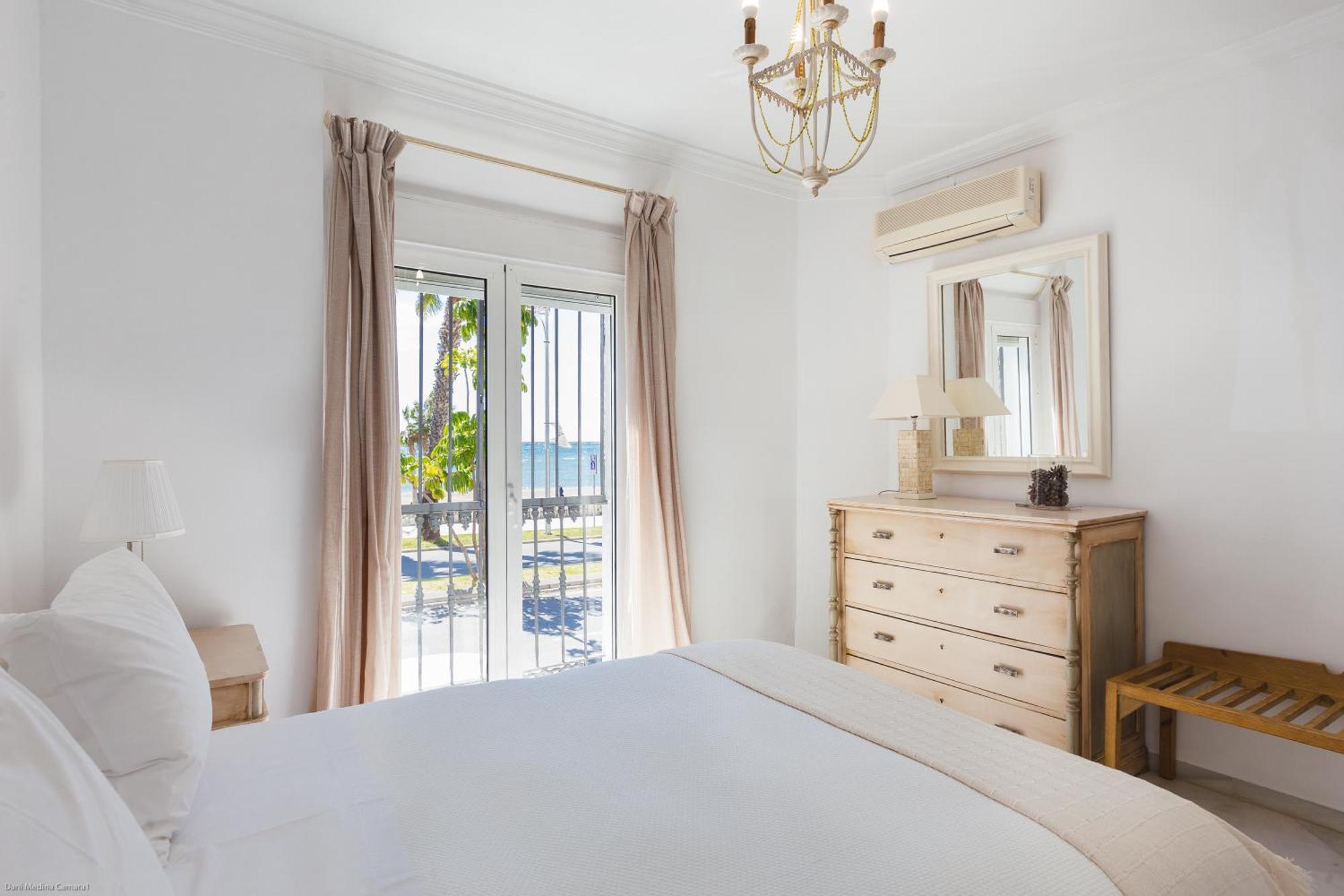 Apartamento Con Vistas Al Mar Malaga Bagian luar foto
