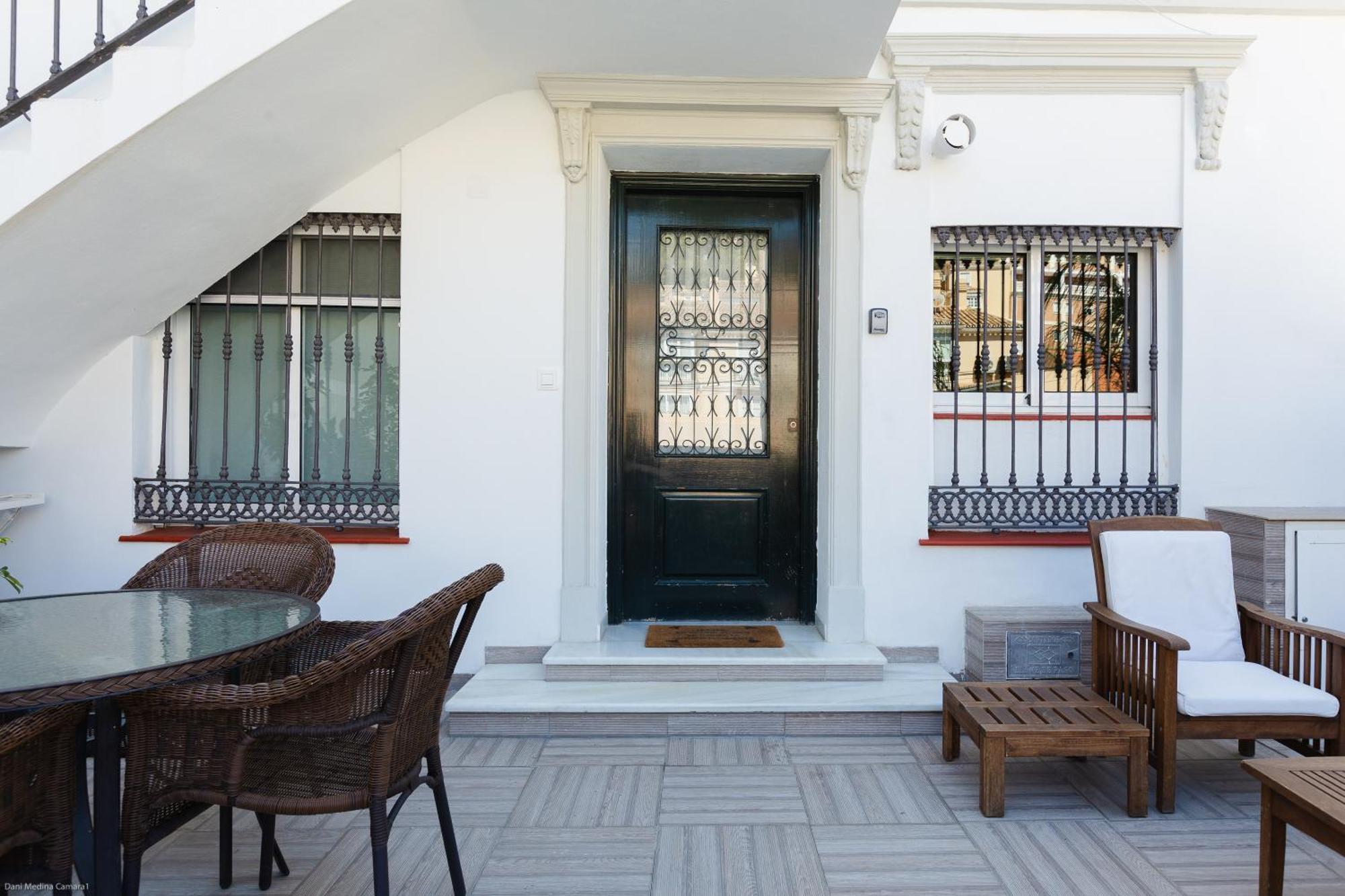 Apartamento Con Vistas Al Mar Malaga Bagian luar foto