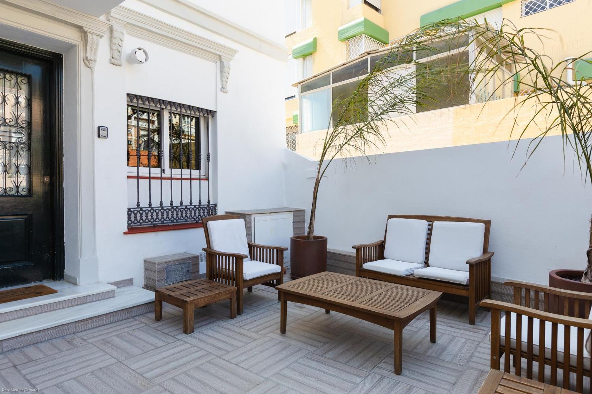 Apartamento Con Vistas Al Mar Malaga Bagian luar foto